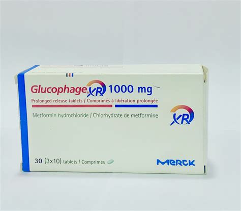 Glucophage XR 1000 mg per card – Beta Pharmacy