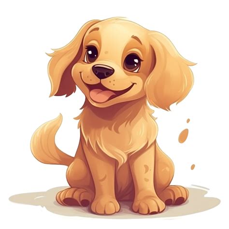 Golden Retriever Dog Clipart, 24077592 PNG