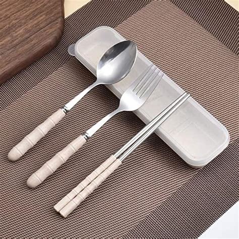 Home Cloud Premium Stainless Steel Cutlery Set Of 3-Piece (Spoon, Fork ...