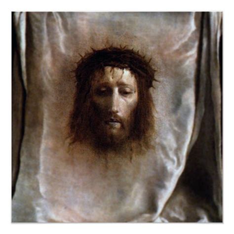 Veronica s veil the holy face of jesus poster – Artofit