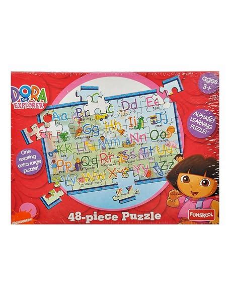 Buy Funskool Dora 48 Piece Alphabet Learning Puzzle Online at Low ...