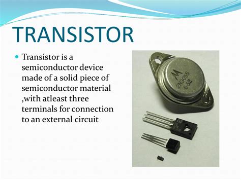Image result for What Is Transistor