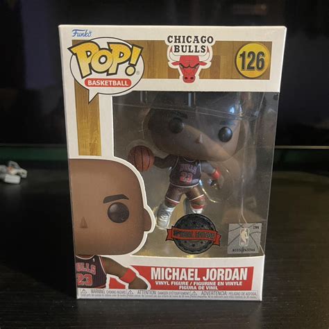 Funko pop Michael Jordan 126 Chicago bulls NBA... - Depop