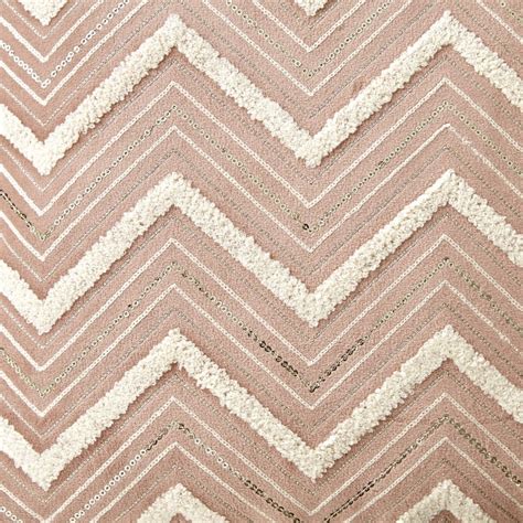 Buy Endura Chevron Embroidered Cushion Cover - 40x40cm from Home Centre ...