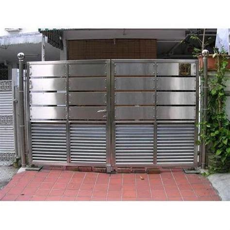 Stainless Steel Main Gate - Stainless Steel Gates Service Provider from ...