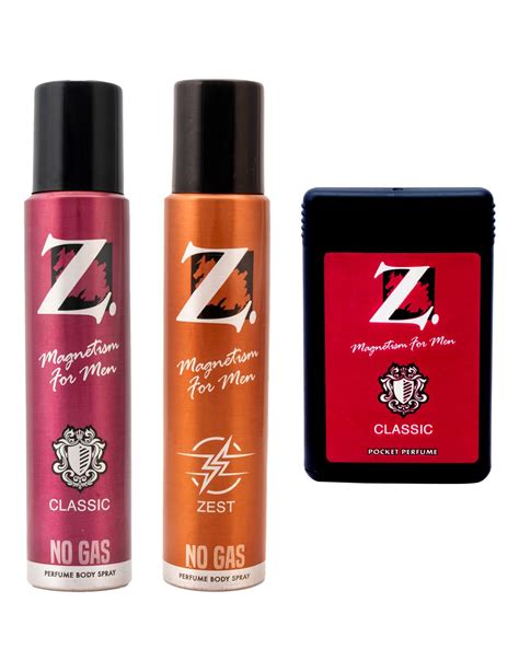 Buy Z Men's PBS NO GAS 1 Classic, 1 Zest Deo, 120 ml, Pack of 2 (Get 18 ...
