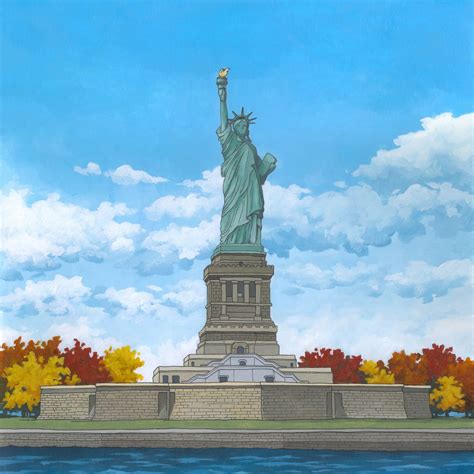 Statue Of Liberty Painting
