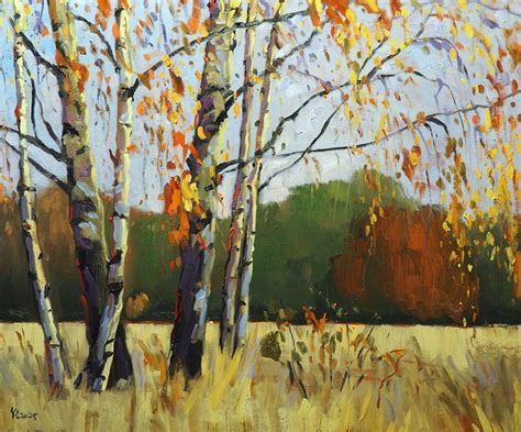 Autumn Landscape by Yuanyuan Liu (2025) : Painting Oil on Canvas ...