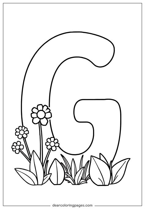 Letter G Coloring Pages Preschool Letter G Is For Ghost Coloring Page