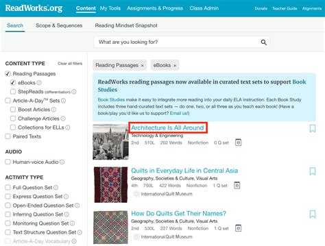 How do I assign eBooks to my students? - ReadWorks Support Center
