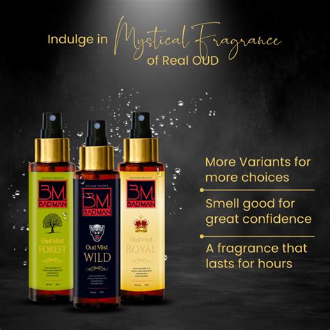 Badman Premium Oud Mist Spray Kit - Complete Oud Experience | Badman ...