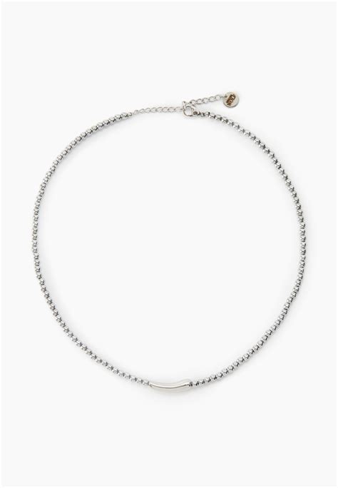 Колье Mr&Mrs Wolf, цвет: серебряный, MP002XW0UG7M — купить в интернет-магазине Lamoda