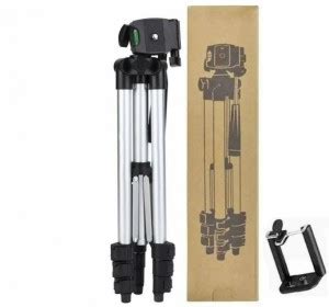 Escudo Adjustable Height with Mobile Phone Holder Mounted, Tripod for ...