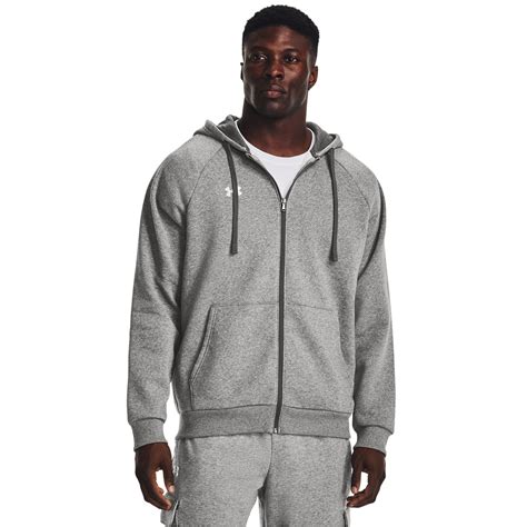 Under Armour | UA Rival Fleece Full-Zip Hoodie Mens | Zip Hoodies ...