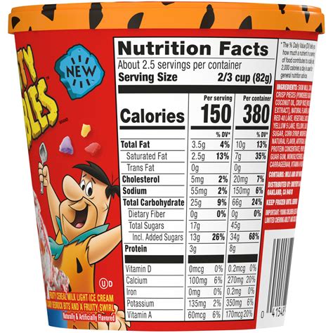 Fruity Pebbles Marshmallow Cereal Nutrition Facts at Mark Bevill blog