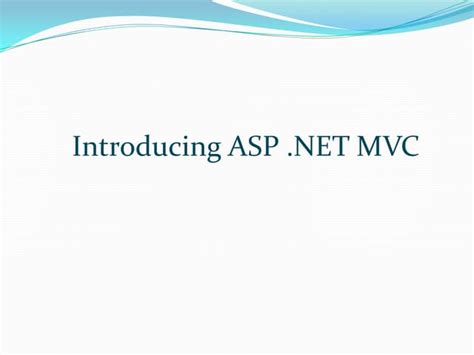 Image result for Introduction to ASP.NET Core MVC .Net 8