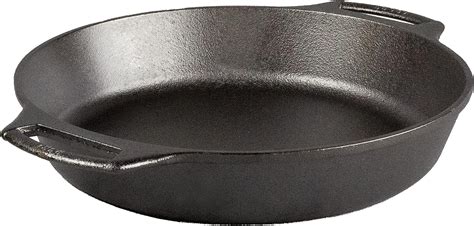 Buy Lodge Logic Pre-Seasoned Cast Iron Deep Skillet - 10.25-inch (Black ...