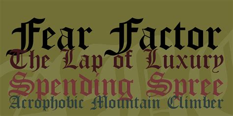 Old London Font FREE Download & Similar Fonts | FontGet