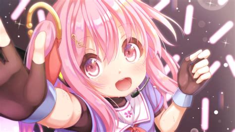 Wallpaper girl, dance, movement, anime hd, picture, image