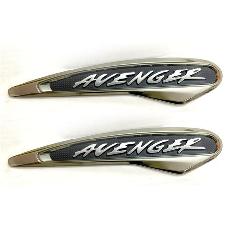 WAZA Bajaj Avenger Bike Emblem Monogram 3D Sticker Badge