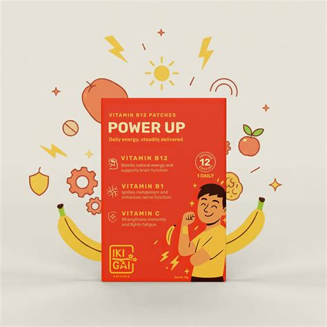 Ikigai Vitamin B12 PowerUp Patches Pack of 12 – Khyaal (Taisho Ventures ...