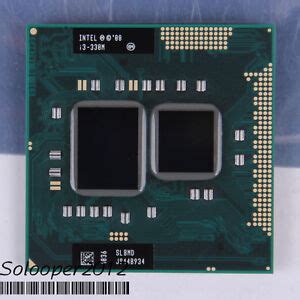 Free shipping Intel Core i3-330M (SLBMD) CPU Processor 2.13 GHz ...