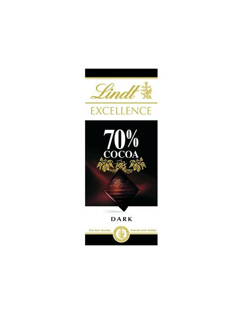 Lindt Excellence 70% Cocoa Dark Chocolate 100g