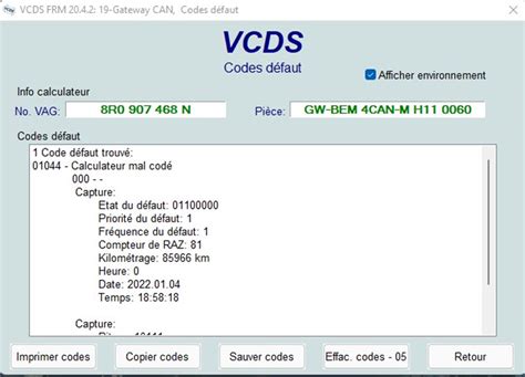 01044 Control Module Incorrectly Coded 的图像结果