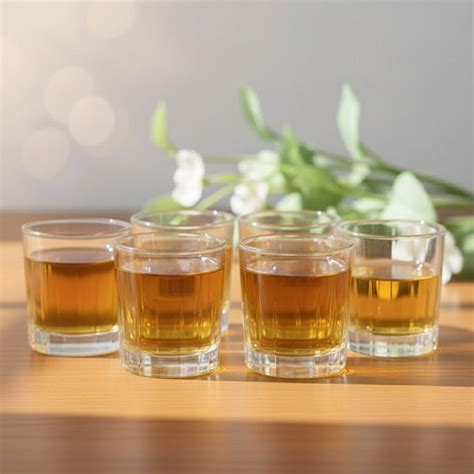 AM6277 Lang Xu Shot Glasses Set – 6 Pieces - Each 72ml (Living Home Co ...