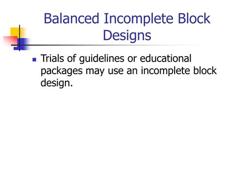 Image result for Incomplete Block Design Example