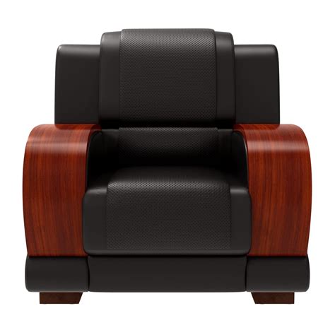 GODREJ INTERIO Aristocrat Advance 1 Seater Sofa (Leatherette - Black ...