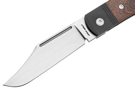 Jack Wolf Gunslinger Jack GUNS-022-IRW Ironwood, pocket knife ...