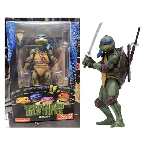 TMNT 1990 Movie Leonardo Action Figure - Teenage Mutant Ninja Turtles ...