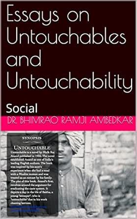 Essays on Untouchables and Untouchability: Social eBook : Ambedkar, Dr ...