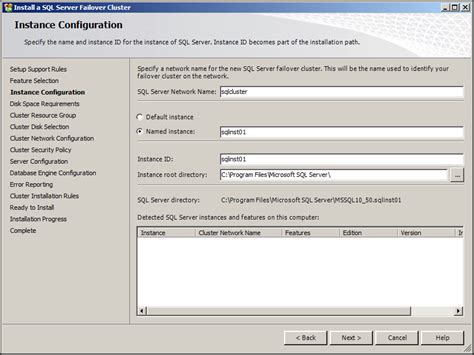 Image result for Installation of Failover Cluster in SQL 2008