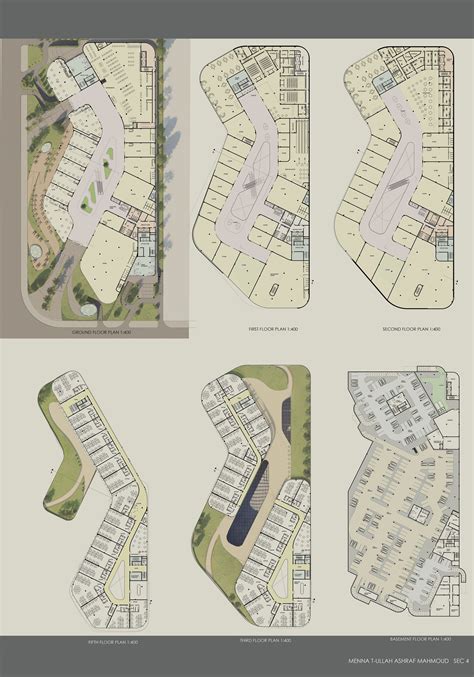 Mixed Use Building Floor Plan