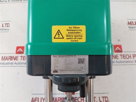 Rtk St5112-32 Electric Valve Actuator 230 V 50/60 Hz Ac – Aeliya Marine ...