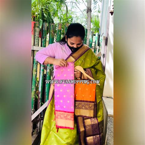 Classic Semi Vintage Saree Gadwal Checks – KVS FASHION BOUTIQUE
