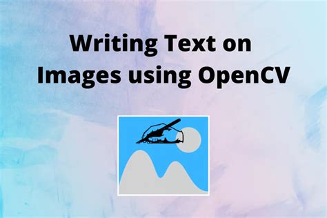 Add Text On Images Using OpenCV in Python 的图像结果