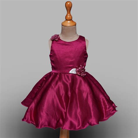 Buy Sleeveless Party Wear Kids Frock in Flare – Mumkins