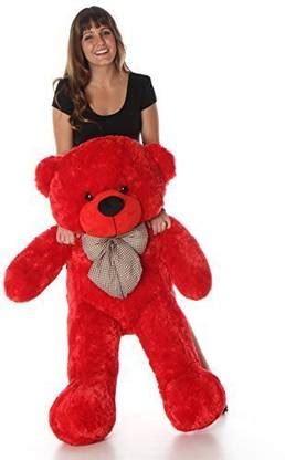 GLOBLE STAR Very Cute, Lovable, Huggable Soft Toy Teddy Bear - 48 inch ...