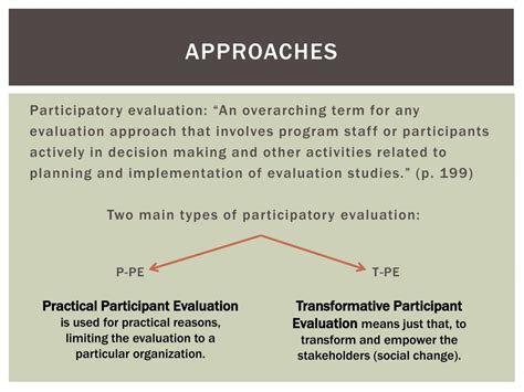 Evaluation Approaches 的图像结果
