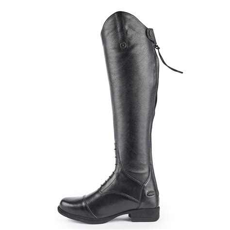 Shires Moretta Gianna Leather Riding Boots - Regular Height (Black)
