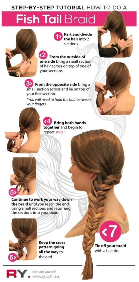 Image result for Easy Fishtail Braid Tutorial