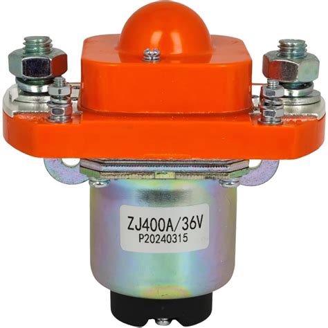 XYZIL MZJ-400A 36V 400A Solenoid Contactor Solenoid for Golf Cart Heavy ...