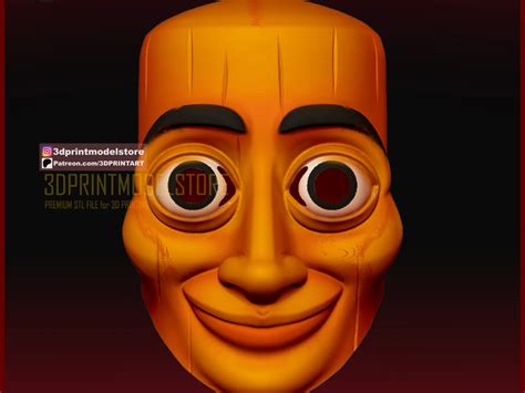 Tung Tung Tung Sahur Mask for Cosplay - Halloween by 3dprintart ...