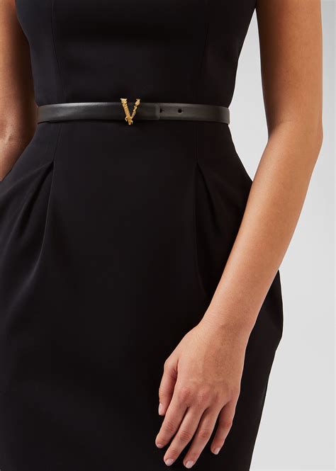 Versace Thin Virtus Waist Belt for Women | UK Online Store