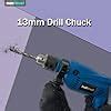 Inditrust Drill chuck 13mm with Key and SDS Plus Adaptor tool set (1/2 ...