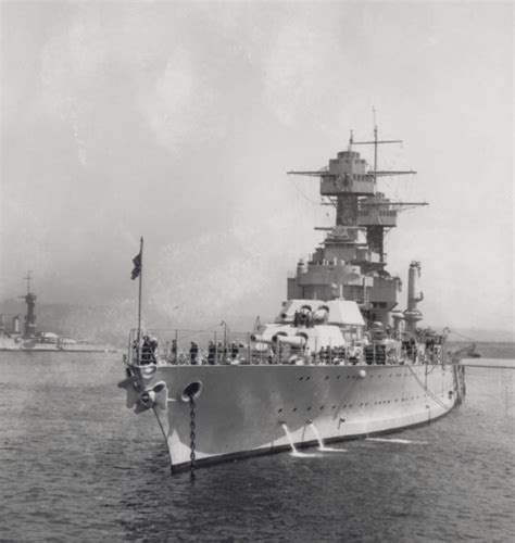 USS Colorado Battleship in the Water