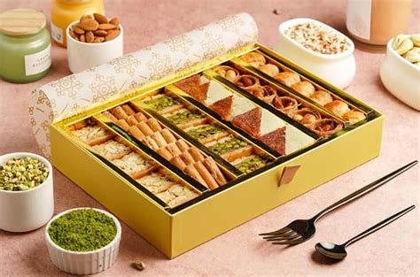 Gourmet Baklava Assorted Baklava Sweets Cashew Baklava, Balloria, and ...